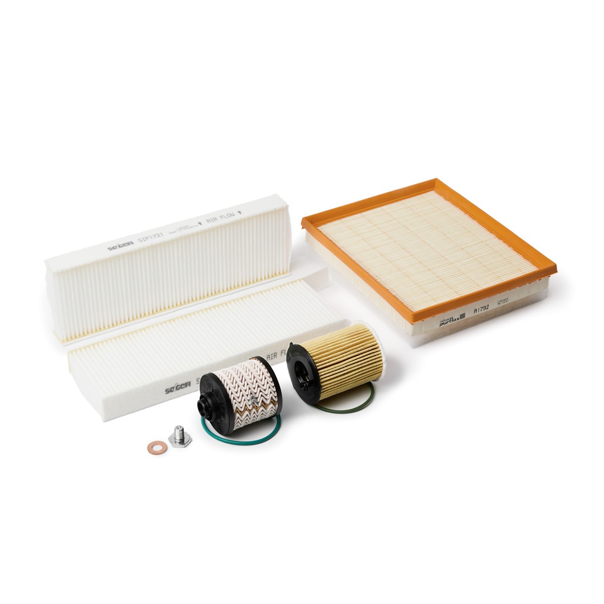 PURFLUX Filtrs-Komplekts KIT10 Filtrs-komplekts VOLVO PURFLUX KIT10