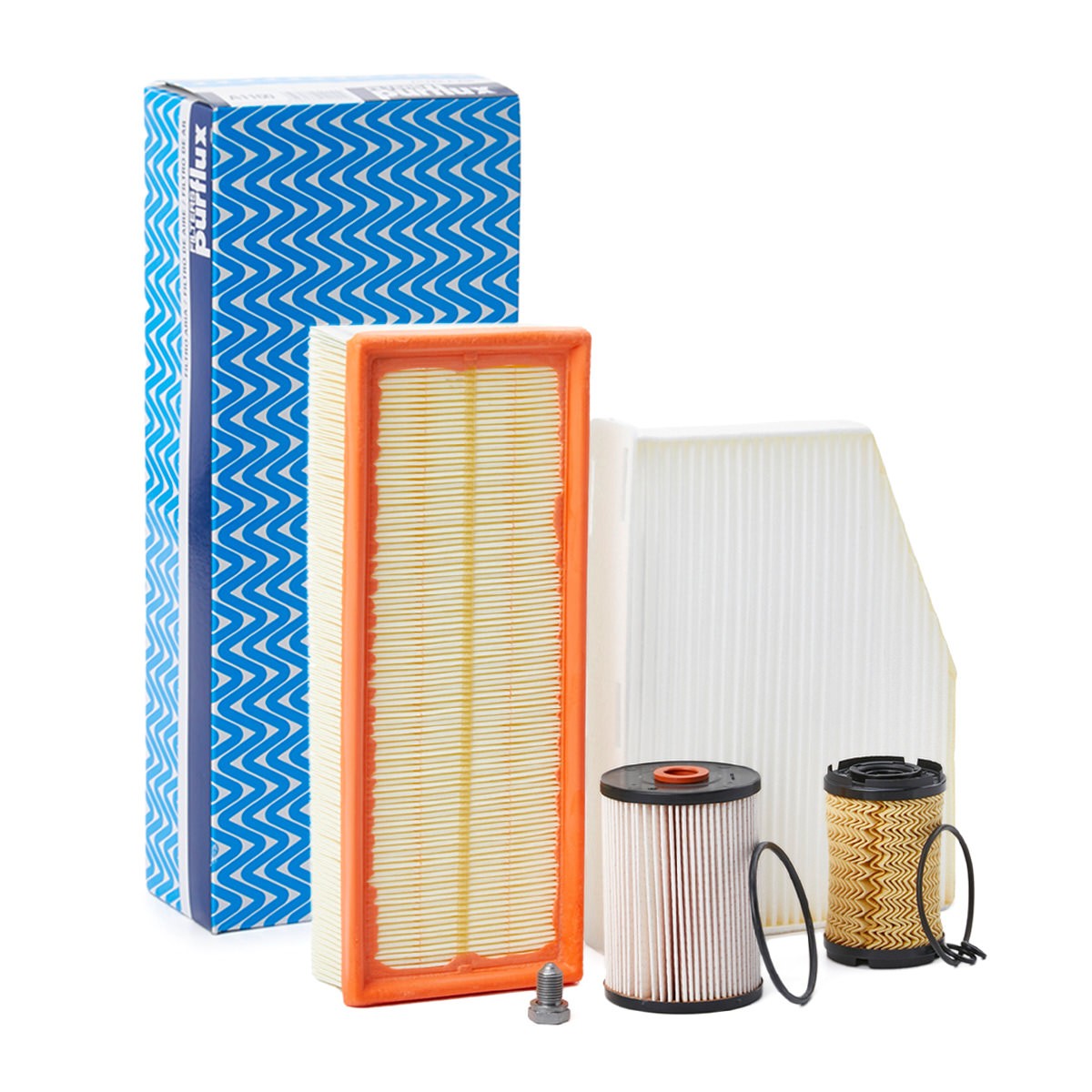 PURFLUX Filterset KIT5 PURFLUX KIT5 Onderhoudspakket en filterset Mini F55 prijs