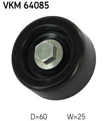 SKF Vratná / vodiaca kladka rebrovaného klinového remeňa VKM 64085 SKF VKM 64085 Vodiaca kladka SUZUKI SUPER CARRY Bus originálne