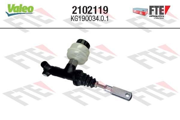 FTE Master Cylinder, clutch 2102119 FTE 2102119 T2/LN1 Cab with engine clutch master cylinder replacement