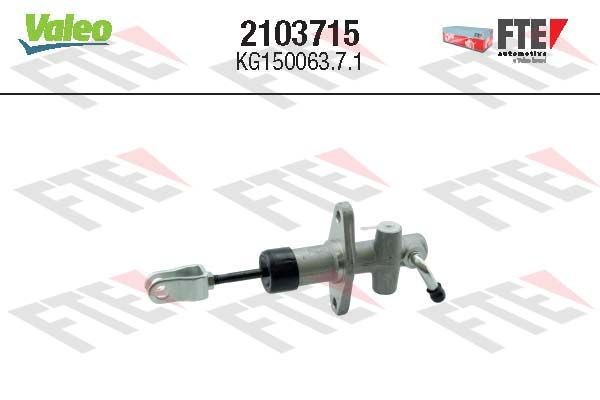 FTE Hoofdcilinder van de koppeling 2103715 FTE 2103715 Hoofdcilinder, koppeling Daewoo kosten originele