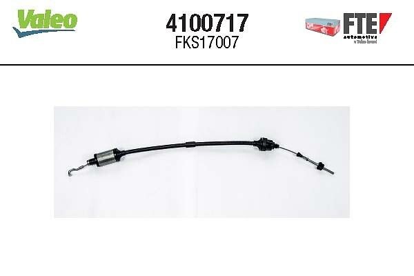 FTE Ντίζα, μηχανισμός συμπλέκτη 4100717 FTE 4100717 Ντίζα συμπλέκτη Opel Vectra A τιμες