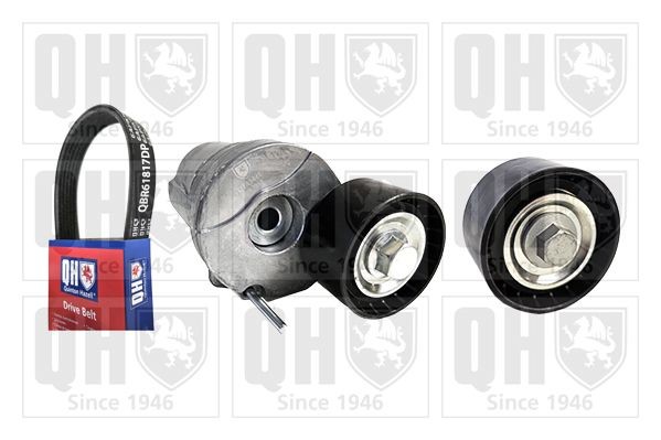 QUINTON HAZELL Poly V-riem set QDK149 QUINTON HAZELL QDK149 Poly v riem set BMW E81 prijs