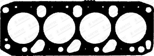 GOETZE Topplockspackning 30-027537-00 30-027537-00 GOETZE cylinderpackning Tesla MODEL S