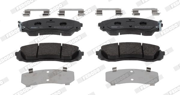 FERODO Kit pastiglie freni FVR5115 FERODO FVR5115 Kit pastiglie freni KIA Carnival / Grand Carnival II (VQ) 2.7 V6 189 CV 2008