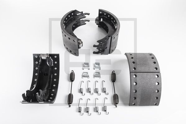 PETERS ENNEPETAL Bremsesko sett 046.172-90A Trommelbremser PETERS ENNEPETAL Volkswagen POLO 046.172-90A