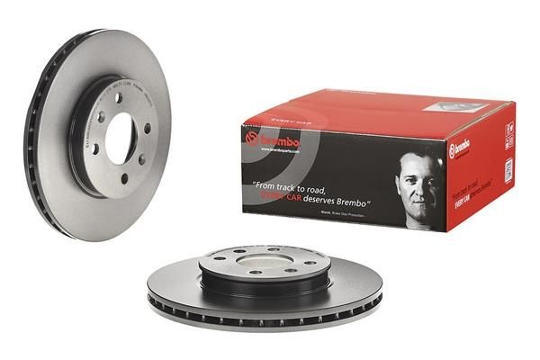Brzdový kotouč BREMBO 09.D227.11 BREMBO Prime 09.D227.11 Brzdové kotúče HYUNDAI ACCENT 2024