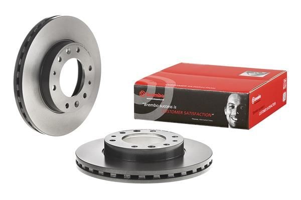 BREMBO Bremseskive 09.D431.11 BREMBO 09.D431.11 Bremseskive HYUNDAI H350 Van 2.5 CRDI 170 hk 2015