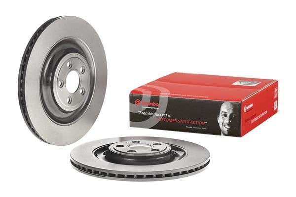 BREMBO Bremseskive 09.D434.11 BREMBO 09.D434.11 Jaguar XF Sportbrake 250 Bremseskiver pris