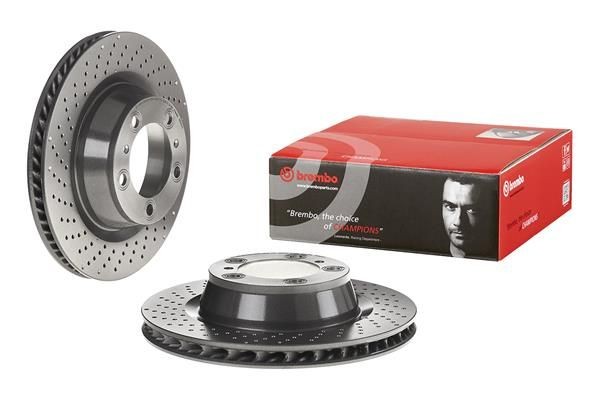 BREMBO Jarrulevy 09.D934.11 BREMBO 09.D934.11 Jarrulevy PORSCHE 911 Coupe (991) 3.8 Carrera S 400 hv 2011