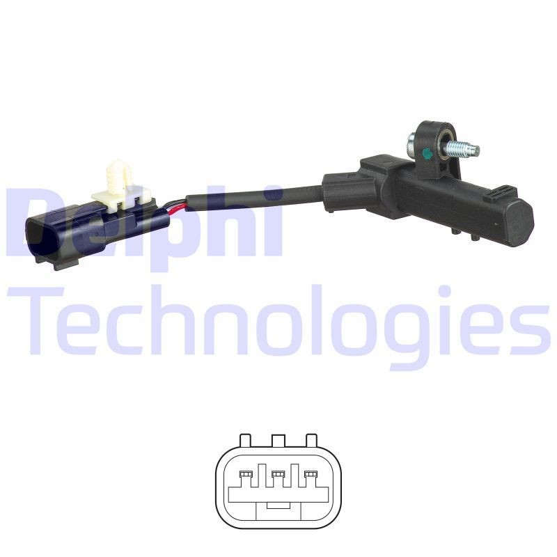 DELPHI Crankshaft sensor SS11479 DELPHI SS11479 LEXUS SC crank position sensor replacement