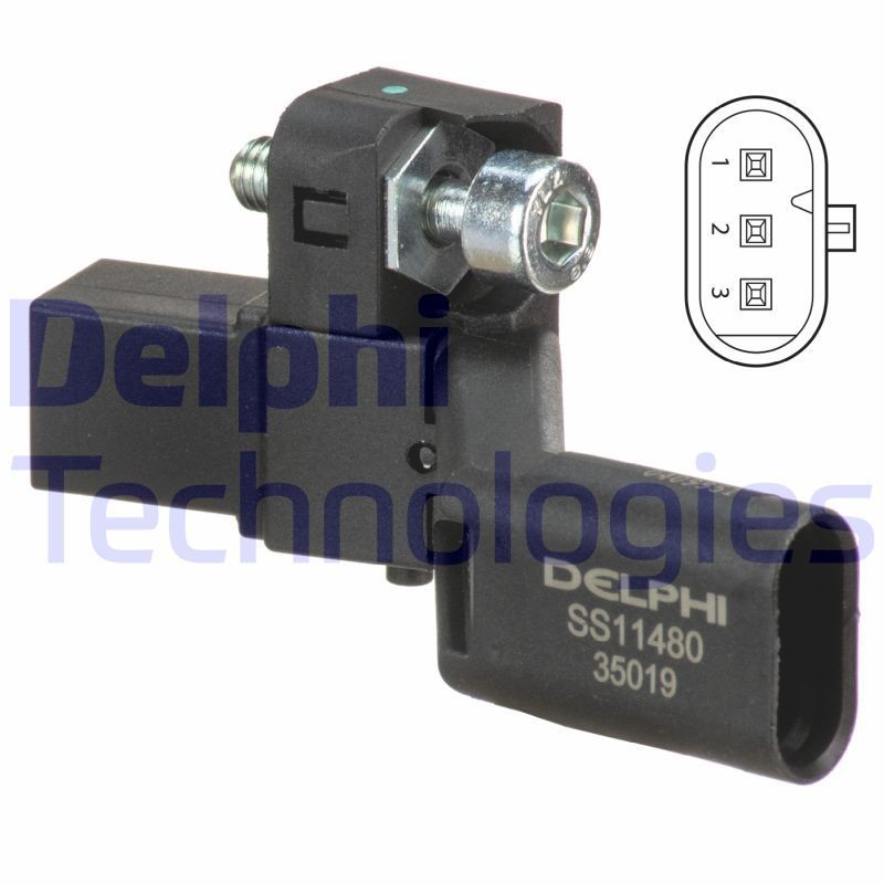 Krukassensor DELPHI SS11480 DELPHI SS11480 Krukas-sensor AUDI A4 2024