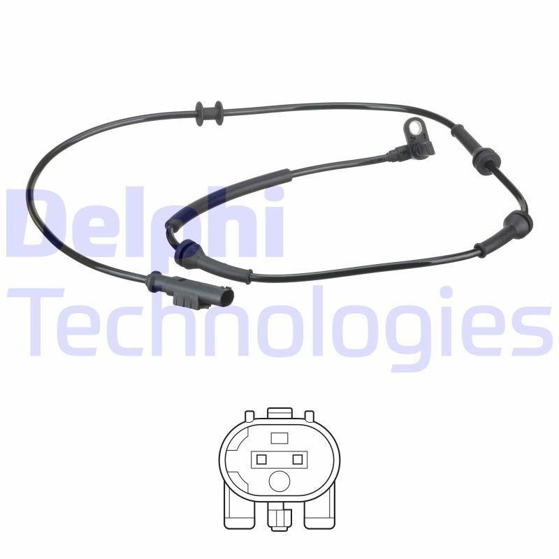 ABS-anturi DELPHI SS20611 DELPHI SS20611 LANCIA YPSILON 2011 ABS anturi