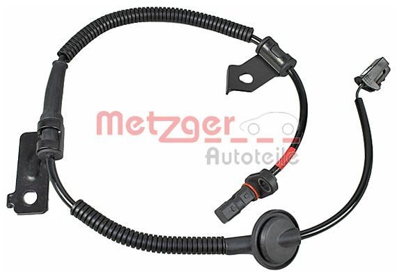 Sensor, rotações da roda METZGER 09001002 METZGER 09001002 Sensor rotações da roda Hyundai SONATA 2007