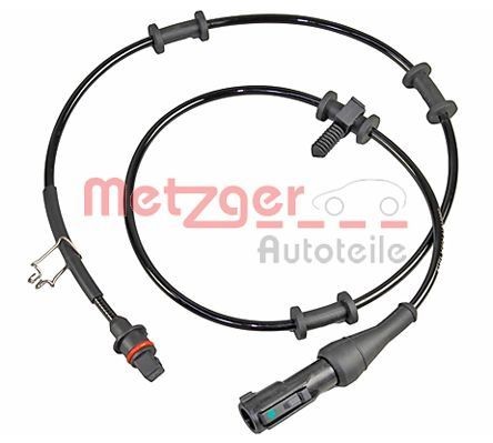 Αισθητήρας, στροφές τροχού METZGER 09001011 METZGER 09001011 Αισθητήρας ABS JAGUAR XJ 2017