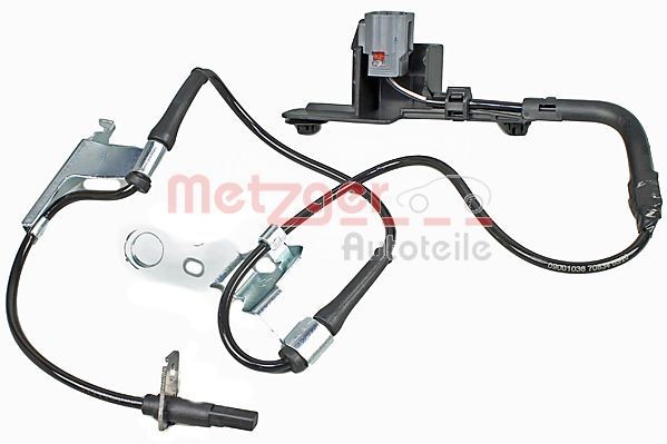 METZGER Wielsnelheidssensor (ABS) 09001036 Mazda BT-50 Wielsensor METZGER 09001036
