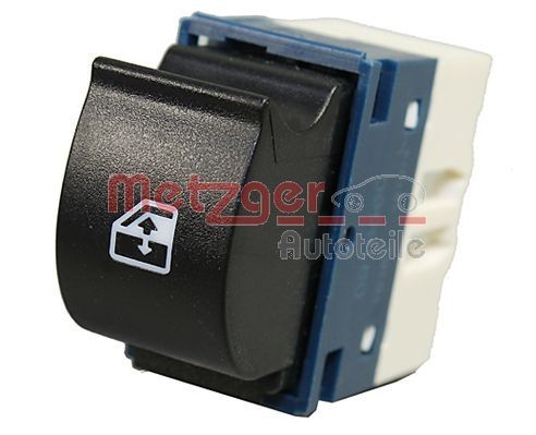 METZGER Slēdzis, Stikla pacēlājmehānisms 0916560 Stikla pacēlāja slēdzis METZGER STILO 0916560 lēti