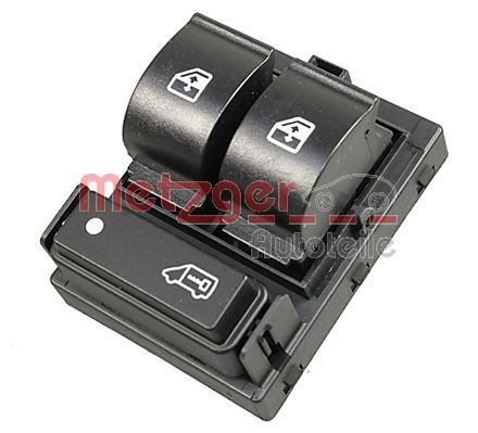 METZGER Kytkin, lasinnostin 0916561 METZGER 0916561 CITROËN BX Van / Hatchback (XB-_) ikkunannostimen katkaisin