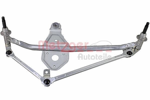 METZGER Stiklu tīrītāja sviru un stiepņu sistēma 2190877 METZGER 2190877 Stiklu tīrītāja sviru un stiepņu sistēma Opel Vivaro Van par izdevīgu cenu