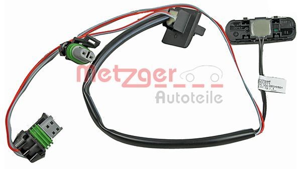 METZGER Schakelaar, achterklepregeling 2310558 METZGER 2310558 Centrale portiervergrendeling Corsavan Mk2 (C) (X01) originele prijs