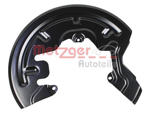 METZGER Ochranný plech proti rozstreku, Brzdový kotúč 6115201 6115201 Ochranný plech proti rozstreku brzdový kotúč RENAULT SCÉNIC METZGER