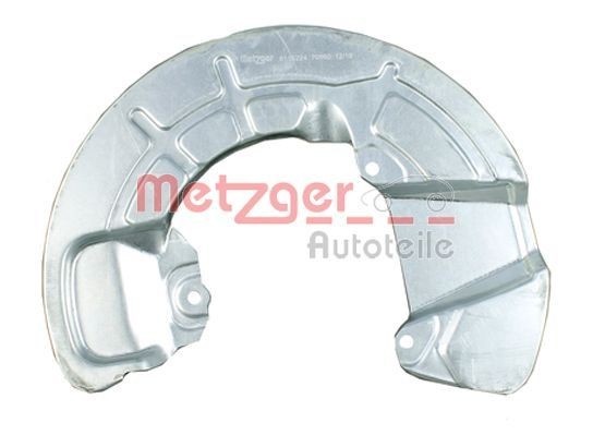 METZGER Dubļu sargs, Bremžu disks 6115224 Bremžu disku aizsargi METZGER S90 6115224 lēti
