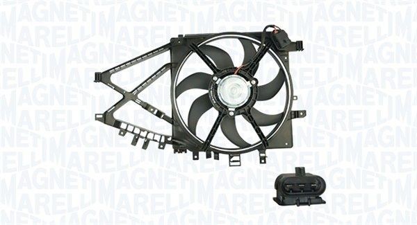 MAGNETI MARELLI Koelventilator 069422712010 Daihatsu ROCKY Ventilator MAGNETI MARELLI 069422712010