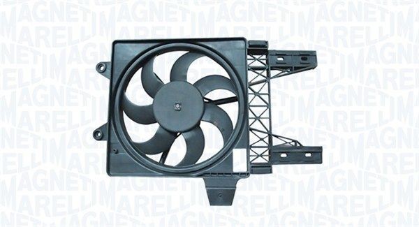 MAGNETI MARELLI Kylfläkt 069422778010 MAGNETI MARELLI 069422778010 Kylfläkt Lancia Y 840A original
