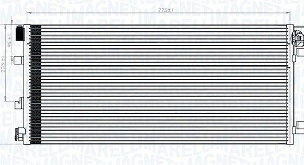 MAGNETI MARELLI Συμπυκνωτής, σύστ. κλιματισμού 350203787000 350203787000 MAGNETI MARELLI Συμπυκνωτής Nissan φθηνά