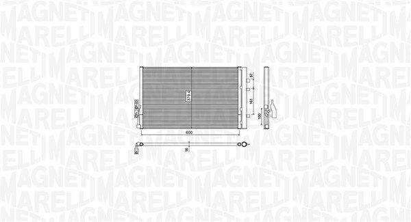 MAGNETI MARELLI Condenseur, climatisation 350203788000 MAGNETI MARELLI 350203788000 d'origine Condenseur de clim BMW F25 coût