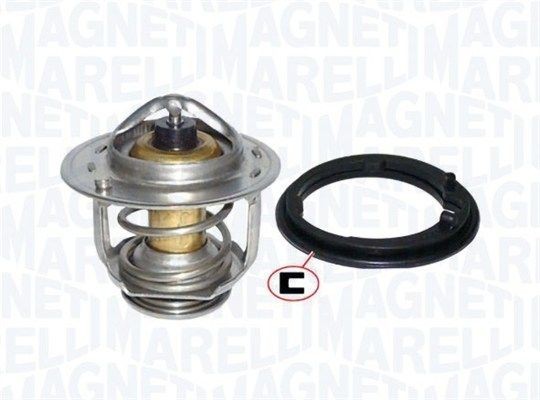 MAGNETI MARELLI Termostaatti, jäähdytysneste 352317100500 Termostaatti, jäähdytysneste MAGNETI MARELLI Avauslämpötila: 78°C, 28mm, Tiivisteillä