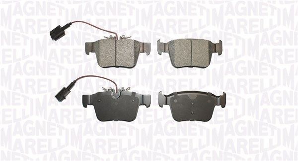 MAGNETI MARELLI Remblokken 363916061111 Remblokkenset voor schijfrem MAGNETI MARELLI 159 363916061111 goedkoop