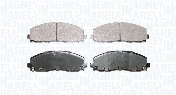 MAGNETI MARELLI Bremseklodser 363916061112 MAGNETI MARELLI Bremseklodser LANCIA 363916061112