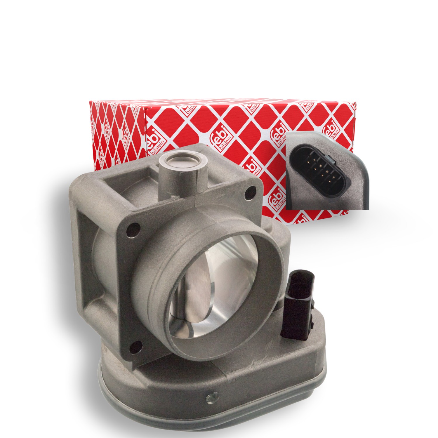 FEBI BILSTEIN Gasspjeld 107023 Spjeldhus FEBI BILSTEIN Fiat GRANDE PUNTO 107023