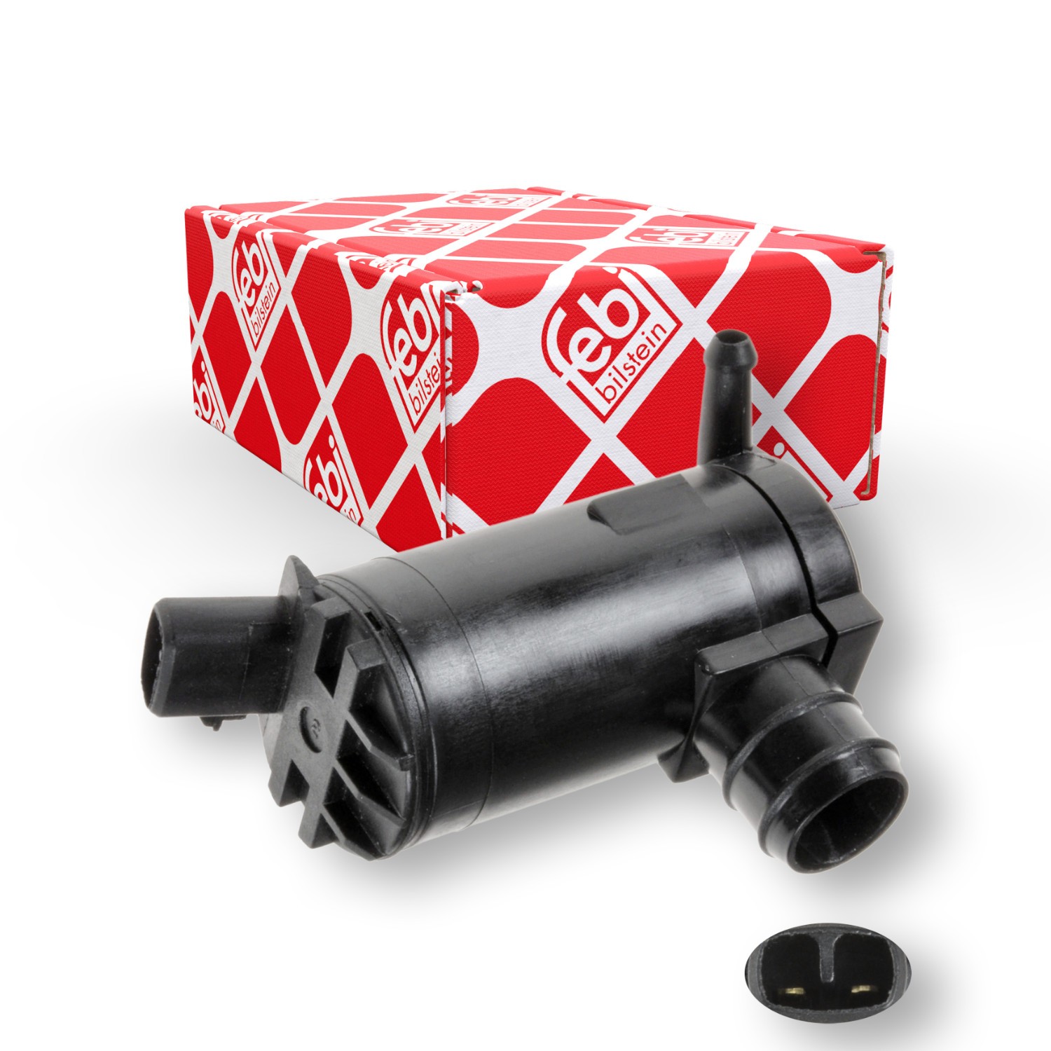 Reinigingsvloeistofpomp, ruitenreiniging FEBI BILSTEIN 109272 FEBI BILSTEIN 109272 Ruitensproeier motor DAEWOO EVANDA 2024