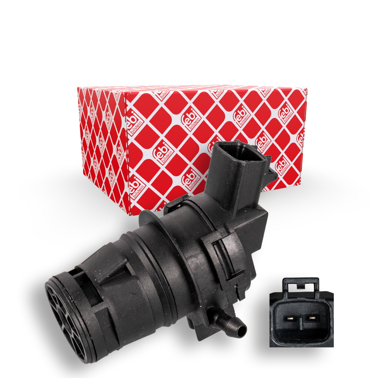 FEBI BILSTEIN Vandpumpe, rudevisker / vasker 109275 FEBI BILSTEIN 109275 originale Mazda MX5 ND Sprinklerpumpe hvad koster