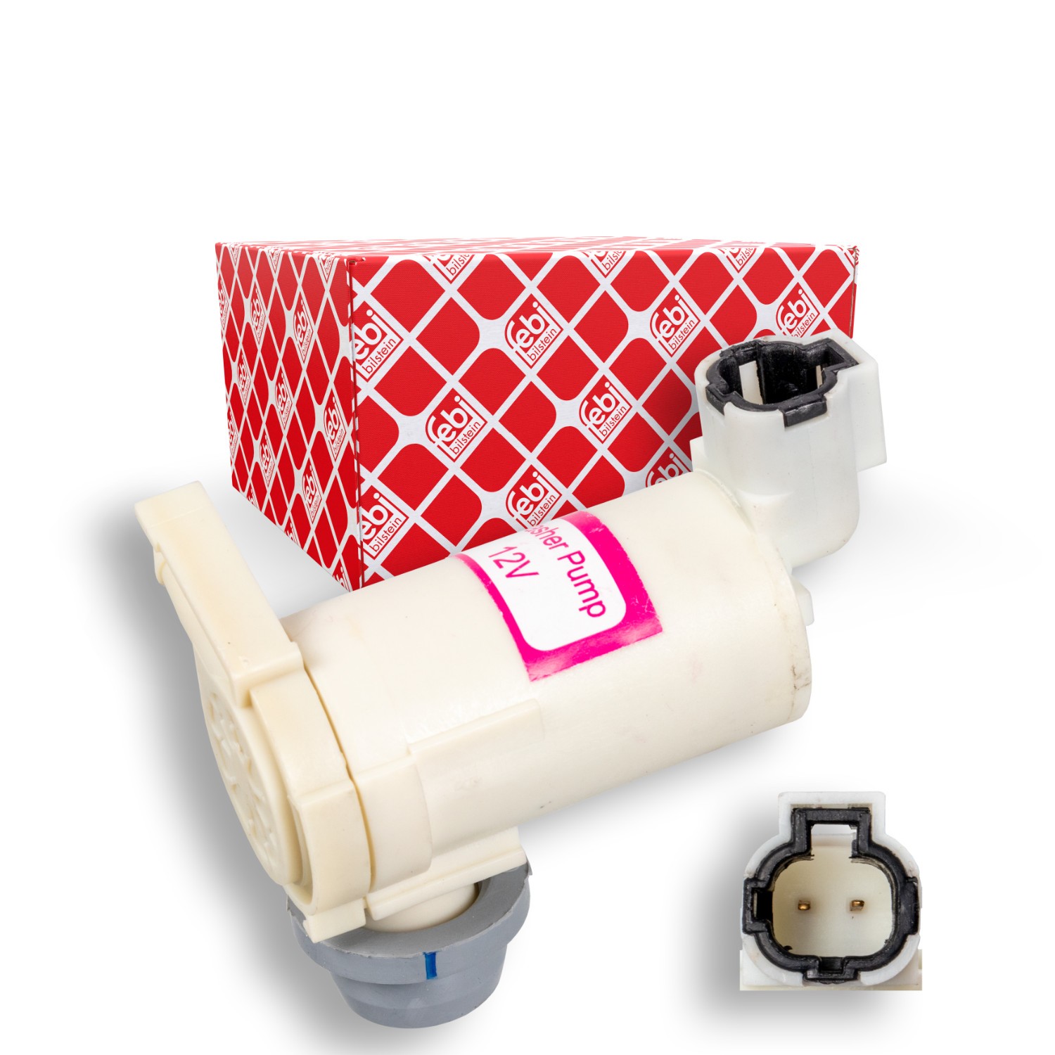 Spolvätskepump, fönster FEBI BILSTEIN 109279 FEBI BILSTEIN 109279 Spolarvätskepump Nissan PATROL 2013