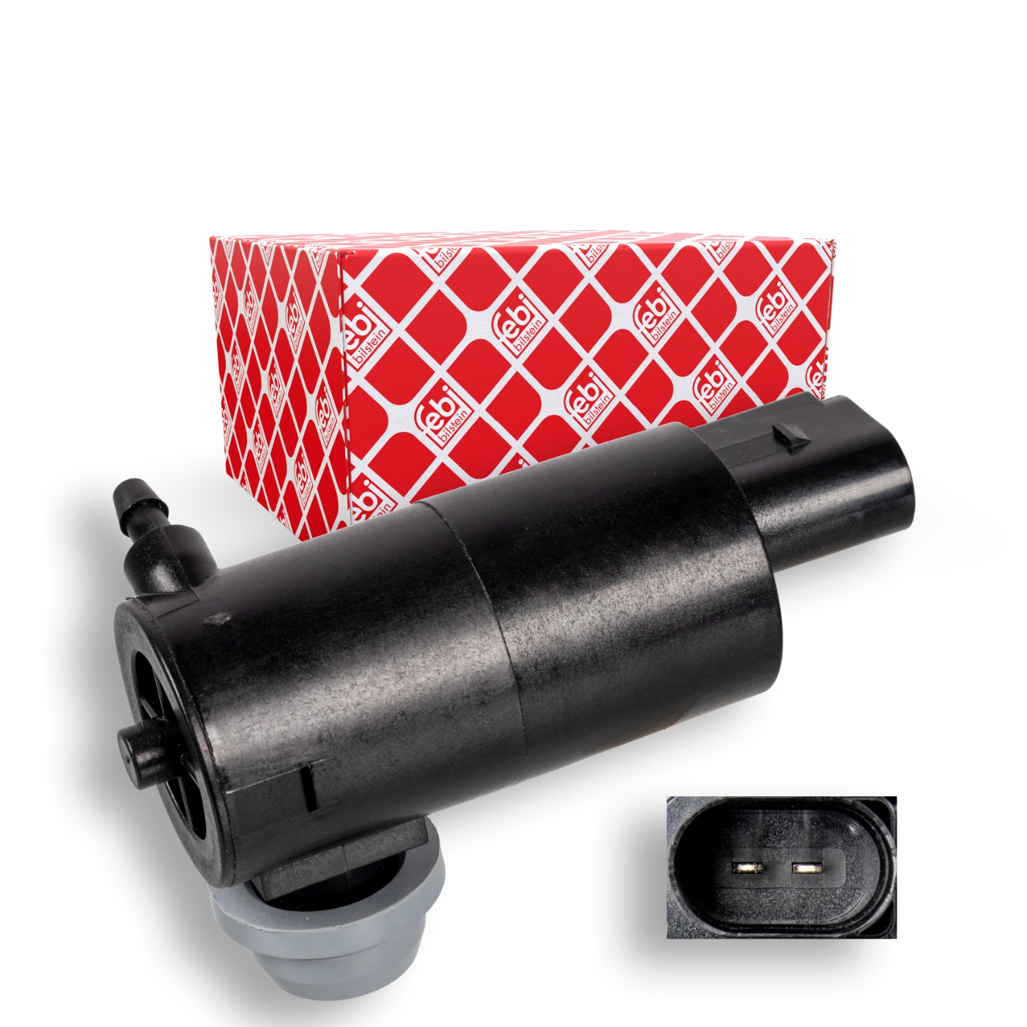 FEBI BILSTEIN Spylepumpe 109283 Vinduspylermotor FEBI BILSTEIN BMW 5-serie 109283