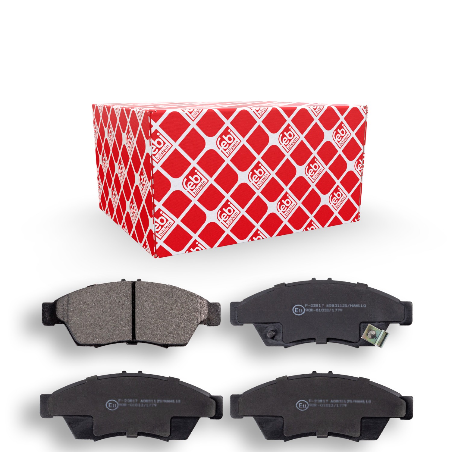 FEBI BILSTEIN Bremseklosser 116348 FEBI BILSTEIN 116348 Bremseklosser Toyota GT 86 originale
