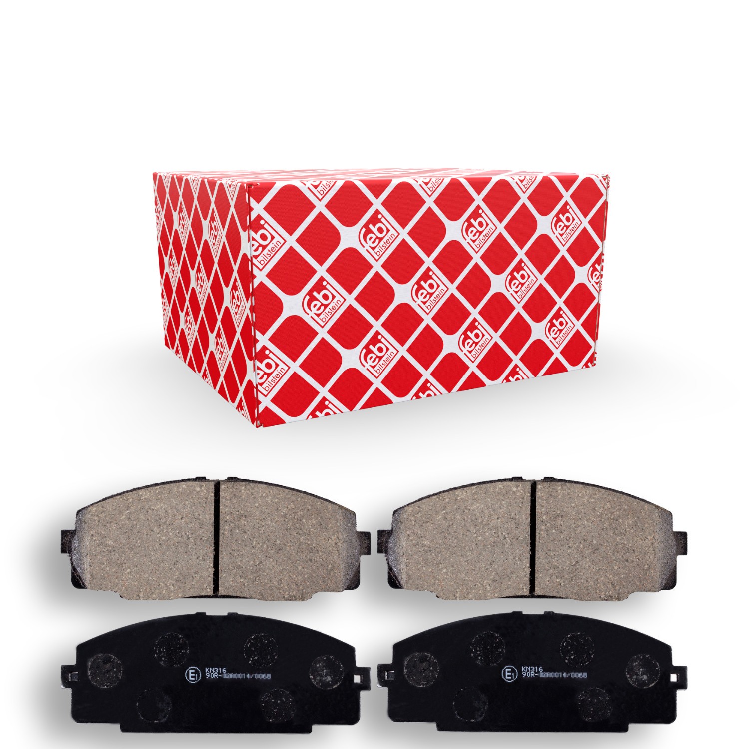 FEBI BILSTEIN Piduriklotsid 170243 FEBI BILSTEIN 170243 Piduriklotsid TOYOTA Hiace Van (H100) 2.4 4WD (RCH103_, RCH113_) 120 hj 1995