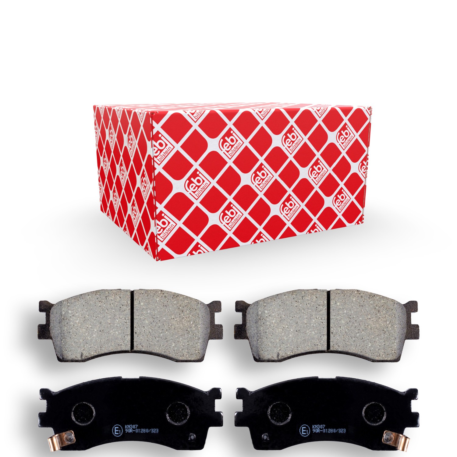 FEBI BILSTEIN Brzdové doštičky/platničky 170267 FEBI BILSTEIN 170267 Športové brzdové doštičky KIA SHUMA 2 originálne cena