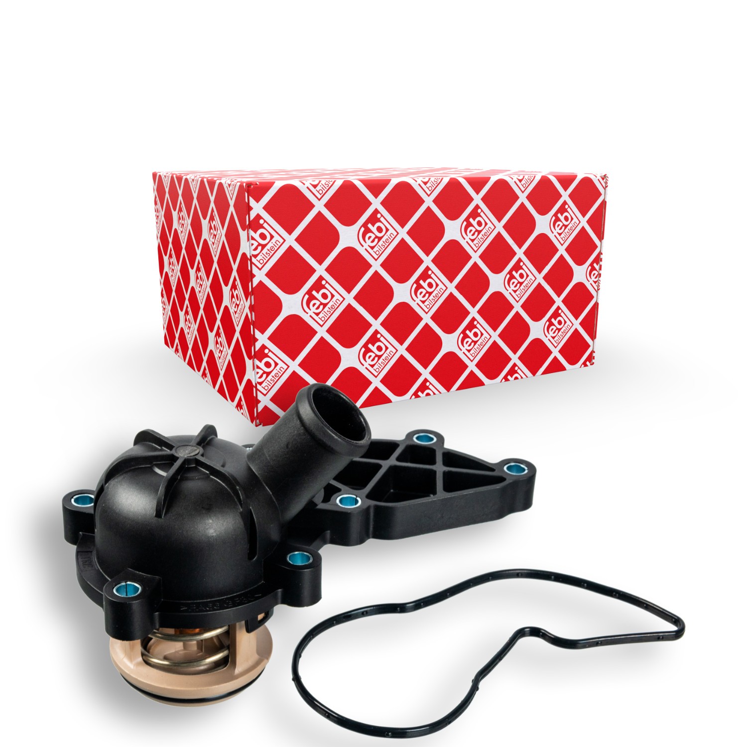 FEBI BILSTEIN Termostat, kjølemiddel 170605 FEBI BILSTEIN 170605 Termostathus Audi A6 Allroad C6 pris