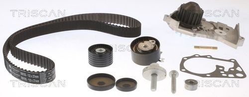 TRISCAN Tandremssæt med vandpumpe 8647 250502 8647 250502 Vandpumpe + tandremssæt TRISCAN RENAULT MEGANE