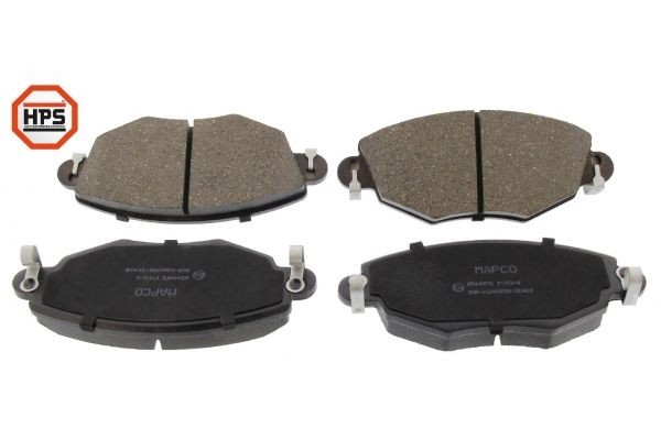 Brake pad set MAPCO 6544HPS MAPCO 6544HPS 2001 JAGUAR X-TYPE brake pads replacement