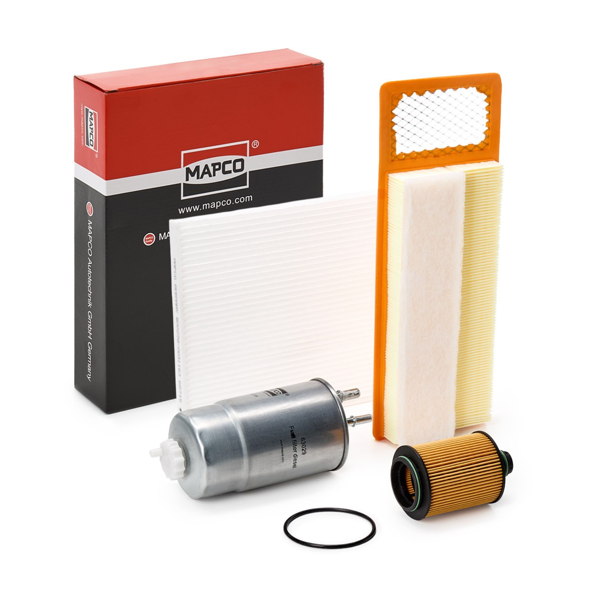 MAPCO Filtersats 68306 MAPCO 68306 Servicekit och filtersats Mokka / Mokka X (J13) original