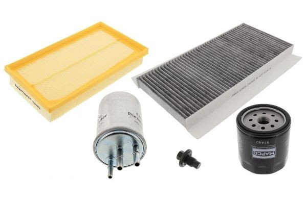 MAPCO Filtersats 68605 Byta Servicekit och filtersats VOLVO XC40 pris MAPCO 68605