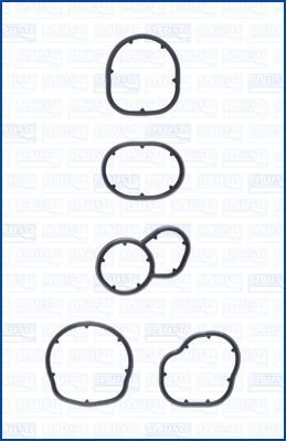 AJUSA Gasket Set, oil cooler 77010300 AJUSA 77010300 TOYOTA Celica II Hatchback (A40) oil cooler gasket replacement