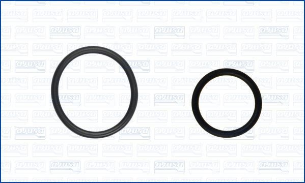 AJUSA Kit guarnizioni, Radiatore olio 77016000 AJUSA 77016000 Guarnizione radiatore olio Skyline V35 originale prezzo