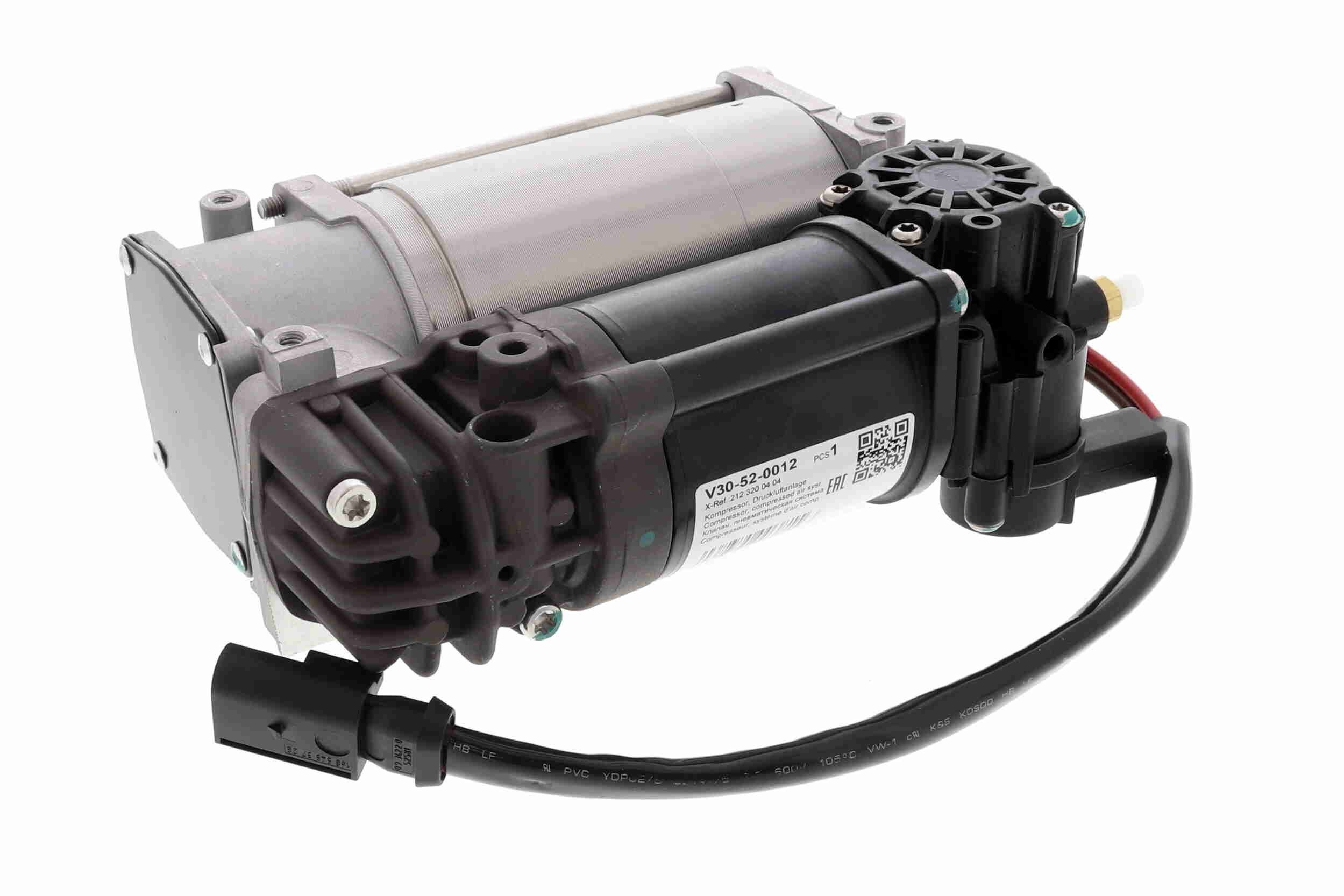 VEMO Kompresors, pneimatiskā sistēma V30-52-0012 Pneimo piekare VEMO Chevrolet EXPRESS V30-52-0012