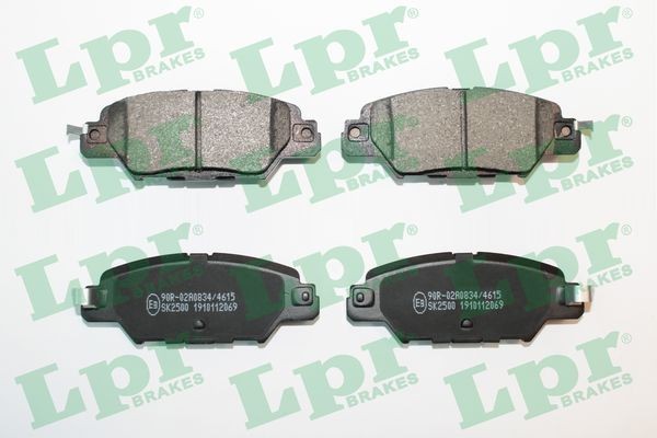LPR Bremseklodser 05P2069 05P2069 Bremseklodser LPR FIAT RITMO